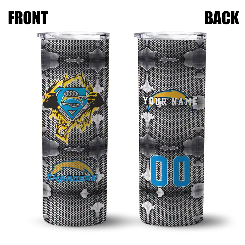 customized-los-angeles-chargers-chevron-v-blue-gray-skinny-tumbler-fashion-forward.webp