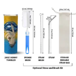 customized-los-angeles-chargers-sparkle-lips-blue-skinny-tumbler-best-selling.webp