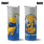 customized-los-angeles-chargers-winnie-the-pooh-blue-gray-skinny-tumbler-best-selling.webp