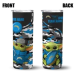 customized-los-angeles-chargers-yoda-camo-blue-black-skinny-tumbler-best-selling.webp