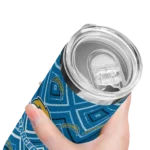 customized-los-angeles-chargers-zipper-leopard-blue-skinny-tumbler-best-selling.webp