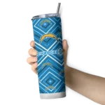 customized-los-angeles-chargers-zipper-leopard-blue-skinny-tumbler-best-selling.webp