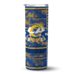 customized-los-angeles-rams-chevron-patch-blue-skinny-tumbler-best-selling.webp