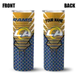 customized-los-angeles-rams-chevron-stripes-blue-skinny-tumbler-best-selling.webp