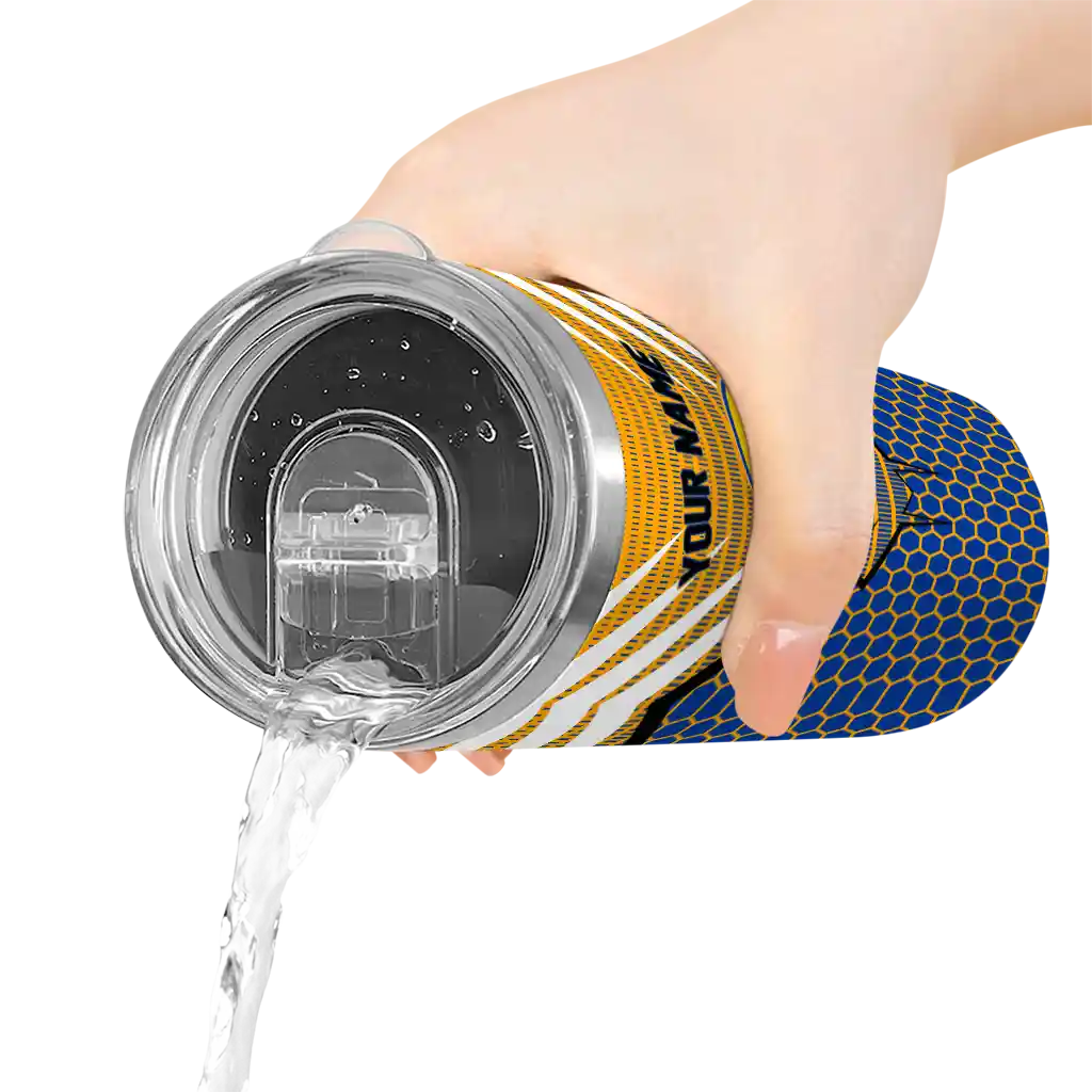customized-los-angeles-rams-chevron-stripes-blue-skinny-tumbler-latest-model.webp
