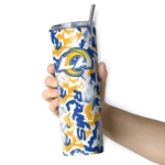 customized-los-angeles-rams-claw-marks-blue-white-skinny-tumbler-best-selling.webp