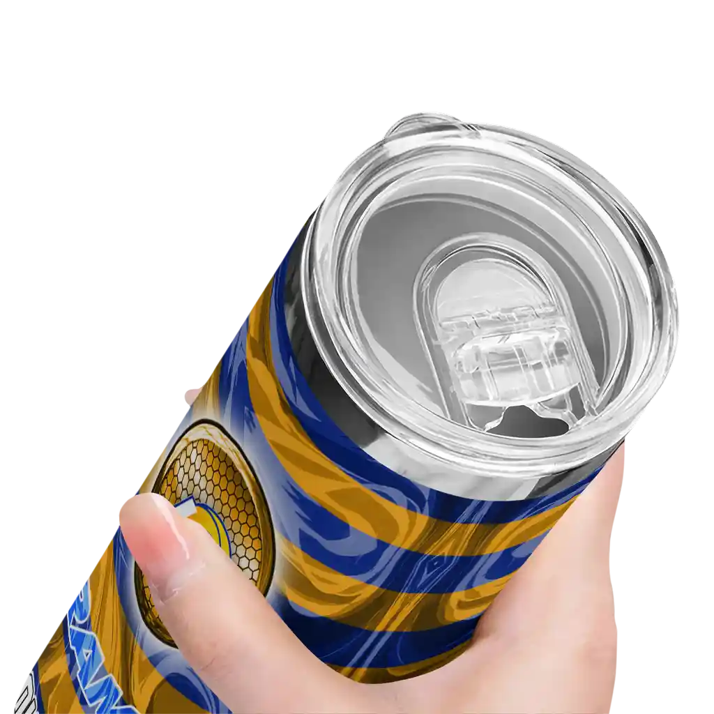 customized-los-angeles-rams-patterned-waves-blue-skinny-tumbler-high-quality.webp