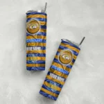 customized-los-angeles-rams-patterned-waves-blue-skinny-tumbler-best-selling.webp