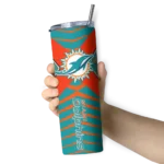 customized-miami-dolphins-camo-texture-aqua-skinny-tumbler-best-selling.webp