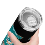 customized-miami-dolphins-helmet-belt-aqua-black-skinny-tumbler-best-selling.webp