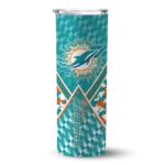 customized-miami-dolphins-monogram-burst-aqua-white-skinny-tumbler-best-selling.webp