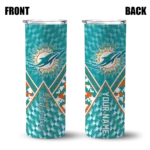 customized-miami-dolphins-monogram-burst-aqua-white-skinny-tumbler-best-selling.webp