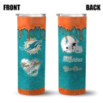 customized-miami-dolphins-pixel-fade-aqua-skinny-tumbler-best-selling.webp