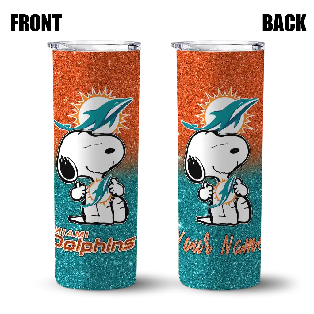 customized-miami-dolphins-snoopy-attitude-aqua-skinny-tumbler-fashion-forward.webp