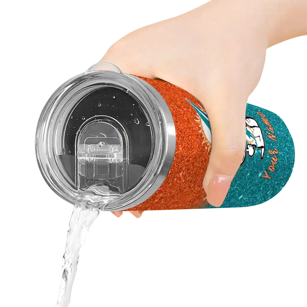 customized-miami-dolphins-snoopy-attitude-aqua-skinny-tumbler-latest-model.webp