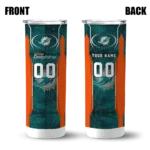 customized-miami-dolphins-stacked-diamond-aqua-skinny-tumbler-best-selling.webp