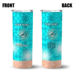 customized-miami-dolphins-starburst-tiles-aqua-skinny-tumbler-best-selling.webp