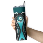 customized-miami-dolphins-superman-emblem-aqua-black-skinny-tumbler-best-selling.webp