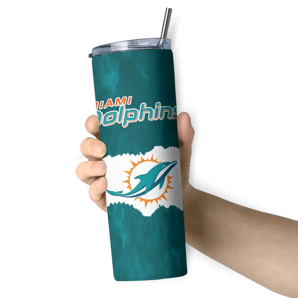 customized-miami-dolphins-torn-band-aqua-white-skinny-tumbler-premium-grade.webp