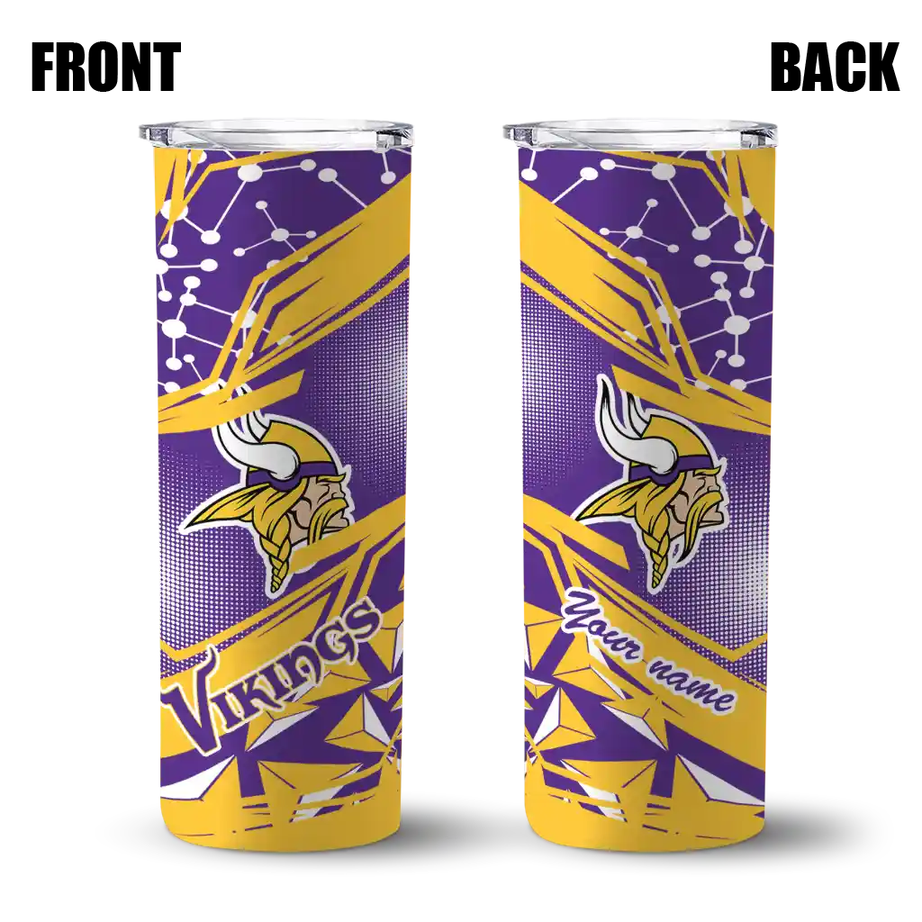 customized-minnesota-vikings-helmet-clash-purple-skinny-tumbler-fashion-forward.webp