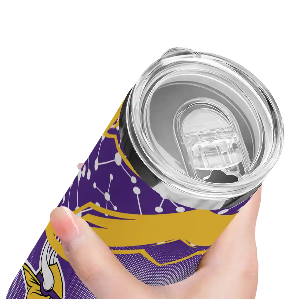 customized-minnesota-vikings-helmet-clash-purple-skinny-tumbler-high-quality.webp