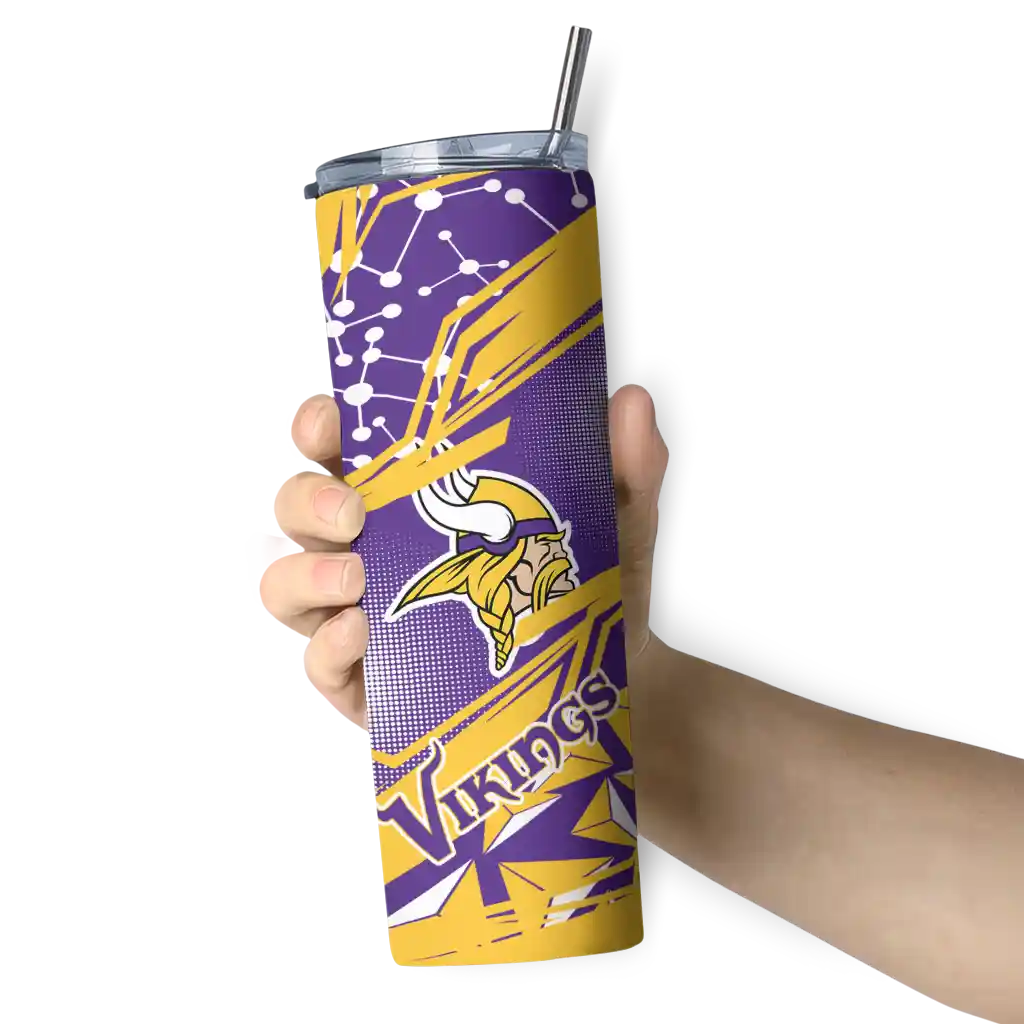 customized-minnesota-vikings-helmet-clash-purple-skinny-tumbler-premium-grade.webp