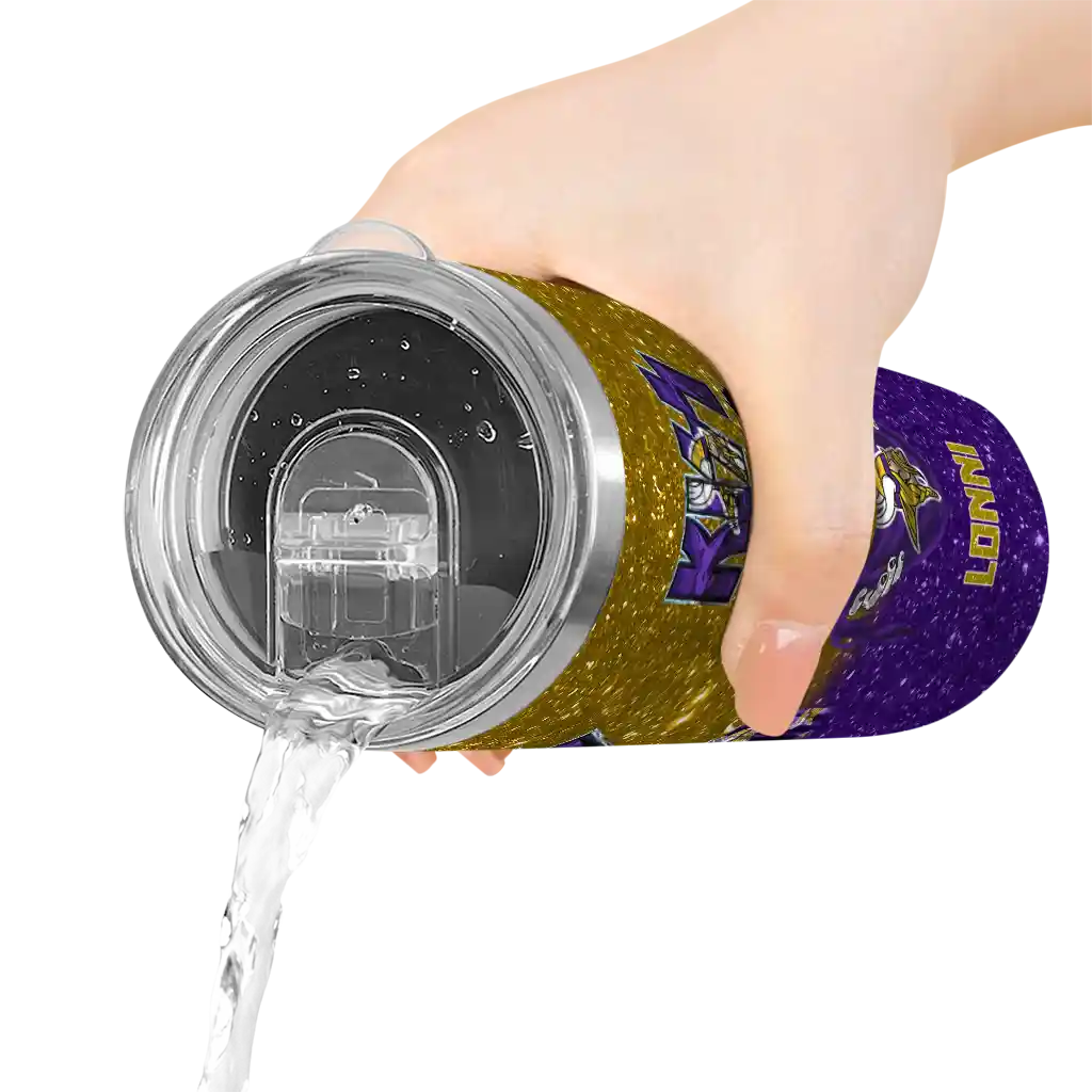 customized-minnesota-vikings-kiss-band-gold-skinny-tumbler-latest-model.webp