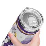 customized-minnesota-vikings-snoopy-dog-purple-white-skinny-tumbler-best-selling.webp