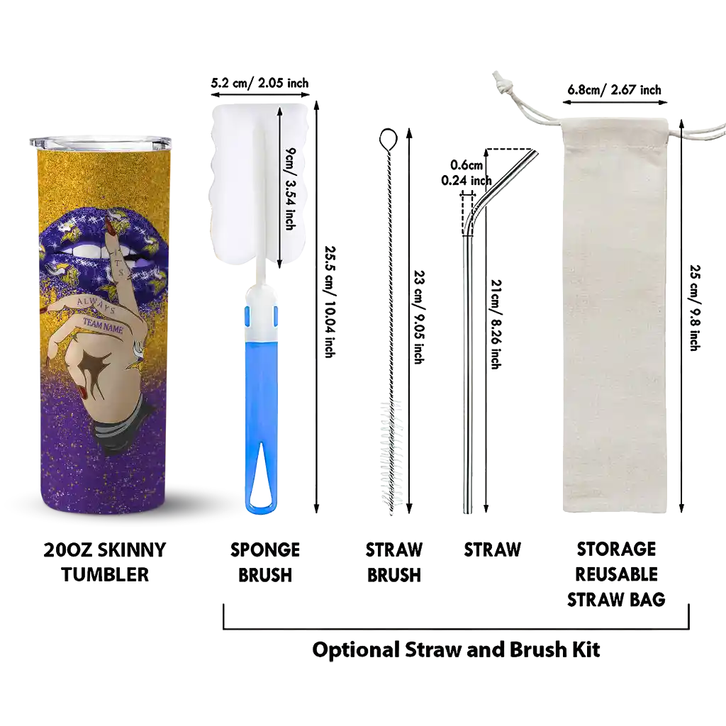 customized-minnesota-vikings-sparkle-lips-purple-skinny-tumbler-new-arrival.webp