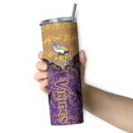 customized-minnesota-vikings-spiral-burst-print-purple-skinny-tumbler-best-selling.webp