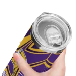 customized-minnesota-vikings-web-stripes-purple-white-skinny-tumbler-best-selling.webp