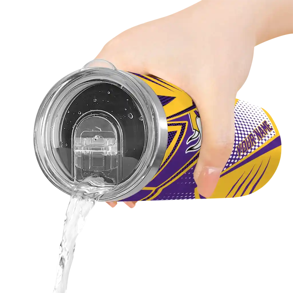 customized-minnesota-vikings-web-stripes-purple-white-skinny-tumbler-latest-model.webp