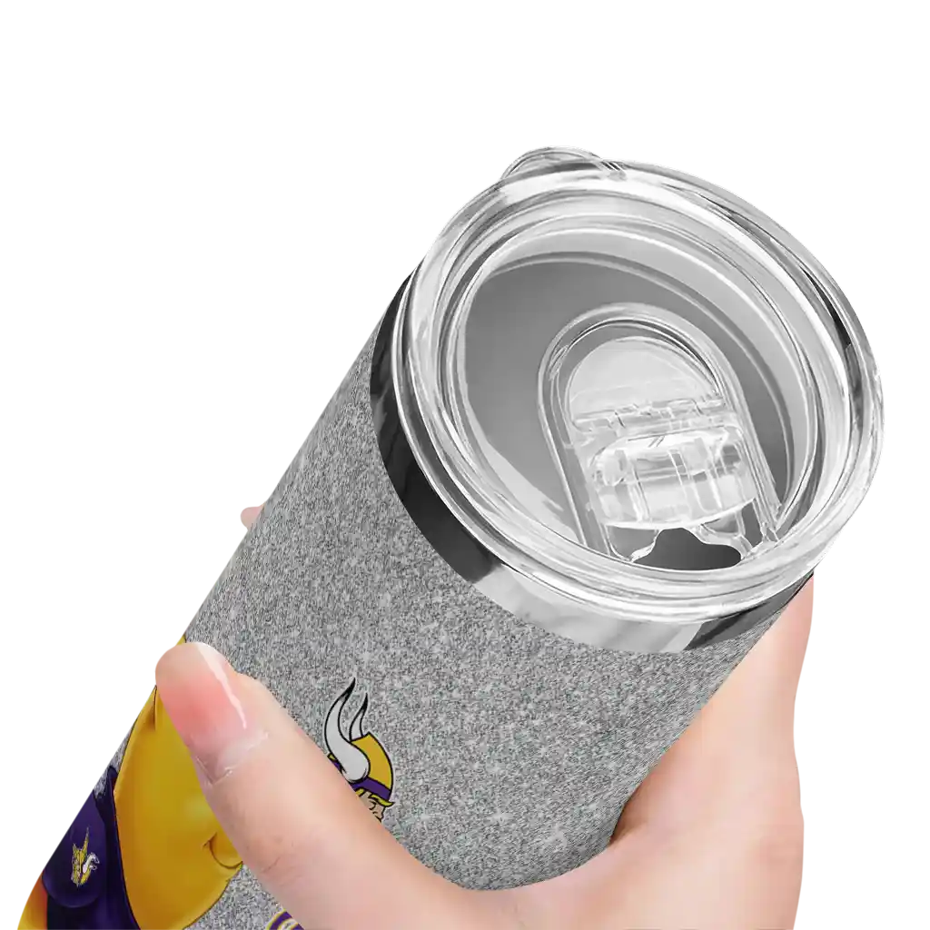 customized-minnesota-vikings-winnie-the-pooh-purple-gray-skinny-tumbler-high-quality.webp