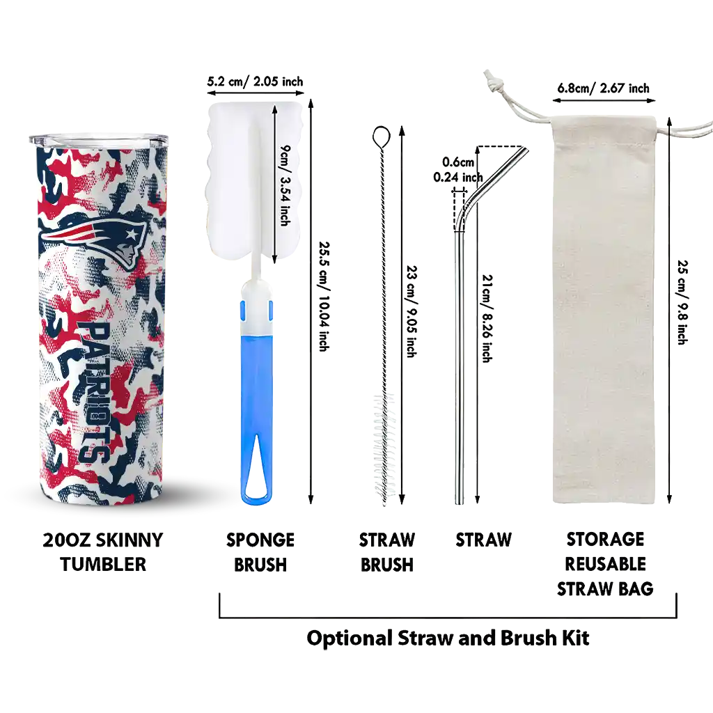 customized-new-england-patriots-claw-marks-blue-white-skinny-tumbler-new-arrival.webp