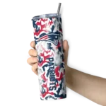 customized-new-england-patriots-claw-marks-blue-white-skinny-tumbler-best-selling.webp