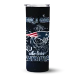customized-new-england-patriots-rose-romance-blue-black-skinny-tumbler-best-selling.webp