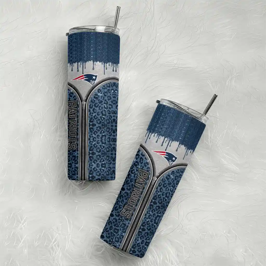 customized-new-england-patriots-sparkle-drip-blue-skinny-tumbler-top-rated.webp