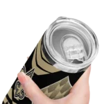 customized-new-orleans-saints-camo-texture-gold-skinny-tumbler-best-selling.webp