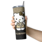 customized-new-orleans-saints-hello-kitty-gold-black-skinny-tumbler-best-selling.webp