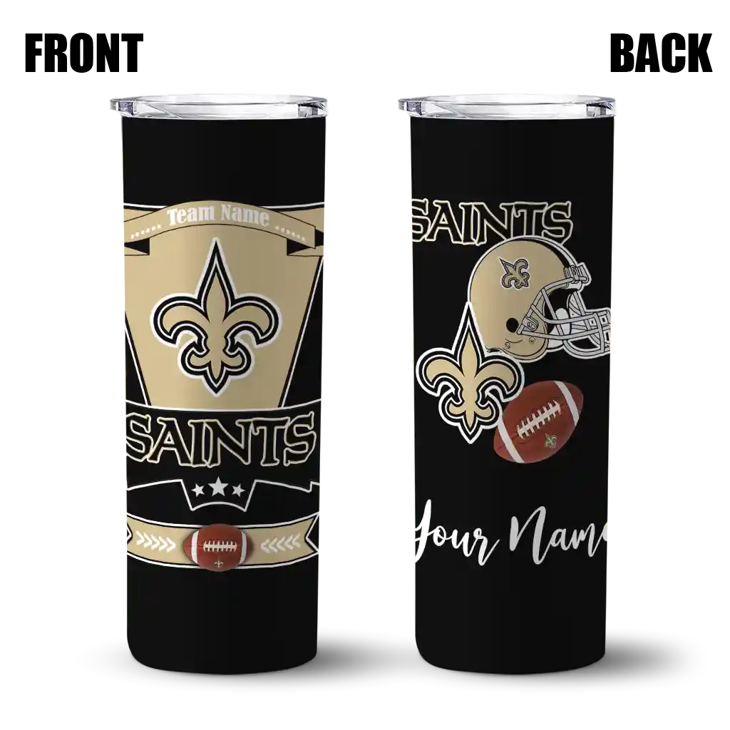 customized-new-orleans-saints-helmet-belt-gold-black-skinny-tumbler-fashion-forward.webp