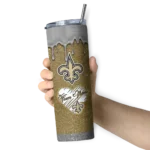 customized-new-orleans-saints-pixel-fade-gold-skinny-tumbler-best-selling.webp