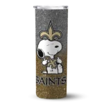 customized-new-orleans-saints-snoopy-attitude-gold-skinny-tumbler-best-selling.webp
