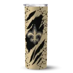 customized-new-orleans-saints-star-pop-gold-black-skinny-tumbler-best-selling.webp