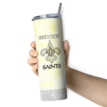 customized-new-orleans-saints-starburst-tiles-gold-skinny-tumbler-best-selling.webp