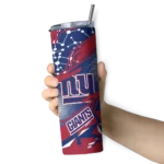 customized-new-york-giants-helmet-clash-blue-skinny-tumbler-best-selling.webp