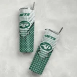 customized-new-york-jets-chevron-stripes-green-skinny-tumbler-best-selling.webp