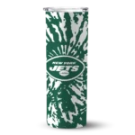 customized-new-york-jets-metallic-grid-green-skinny-tumbler-best-selling.webp