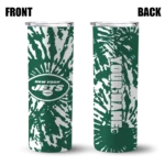 customized-new-york-jets-metallic-grid-green-skinny-tumbler-best-selling.webp