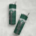 customized-new-york-jets-sparkle-drip-green-skinny-tumbler-best-selling.webp