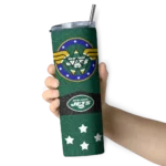 customized-new-york-jets-star-cluster-green-skinny-tumbler-best-selling.webp